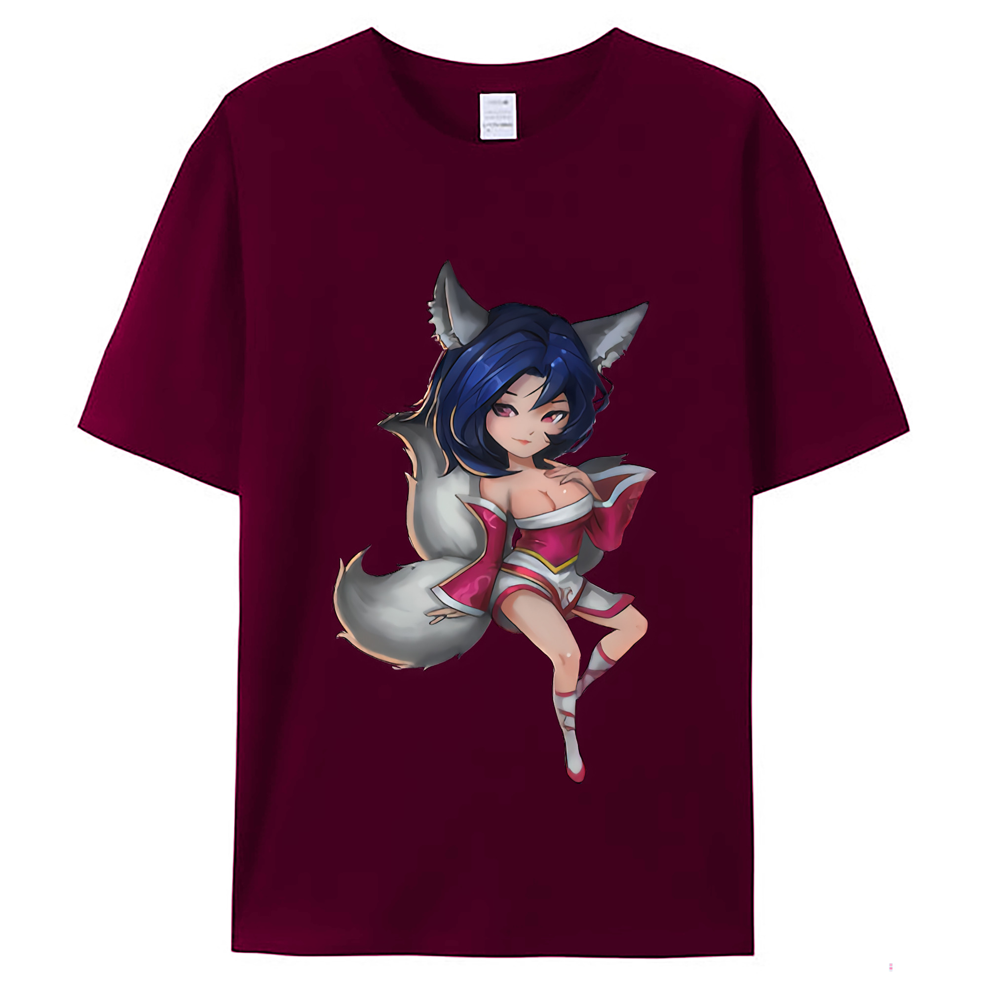 （画像用） リーグ・オブ・レジェンド League of Legends LOL レディースカジュアルプリントTシャツ（綿100％）